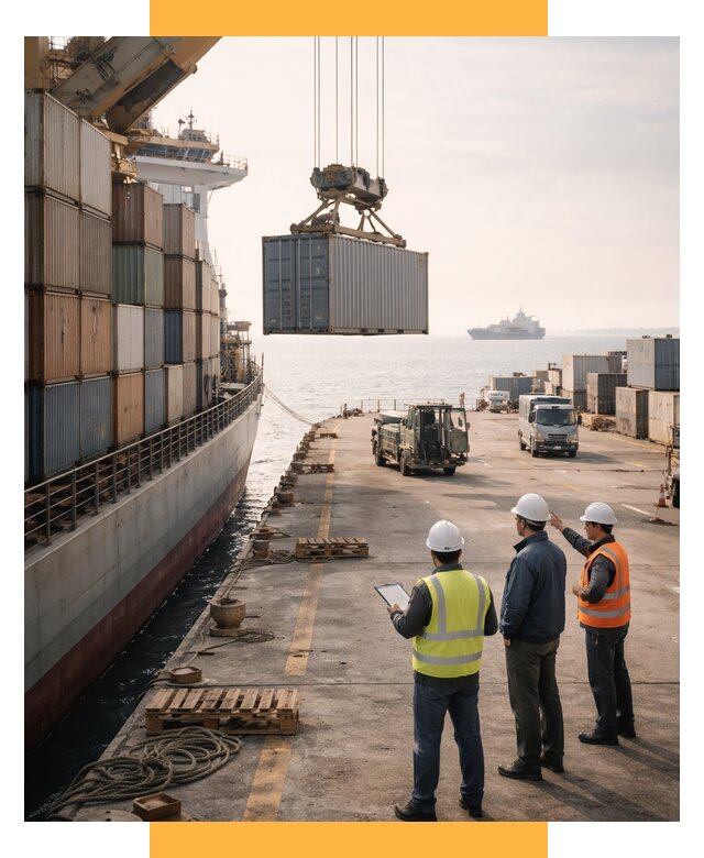 Морские перевозки грузов по миру от 46467 р. | СетСервис-Лбн