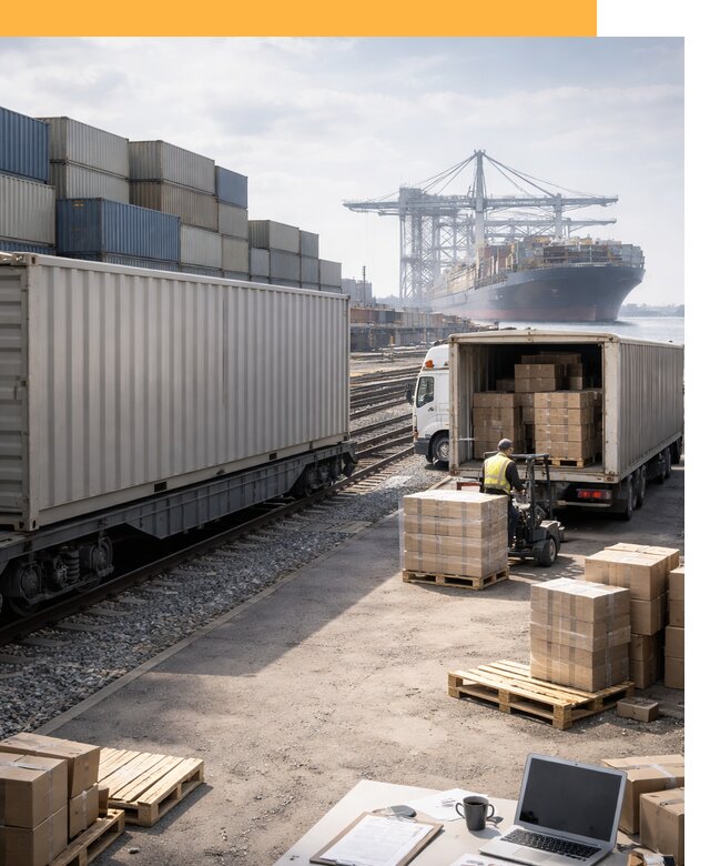 Мультимодальные перевозки грузов по миру от 46467 руб