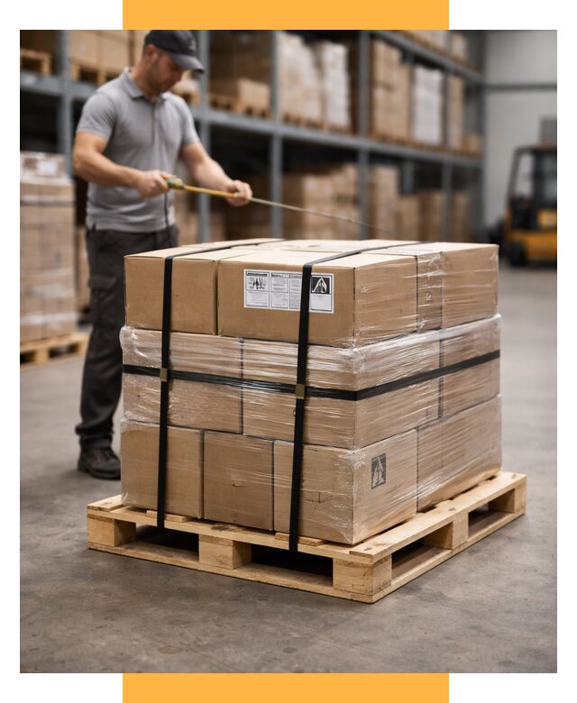Упаковка и паллетирование грузов от 3614 р. | СетСервис-Лбн