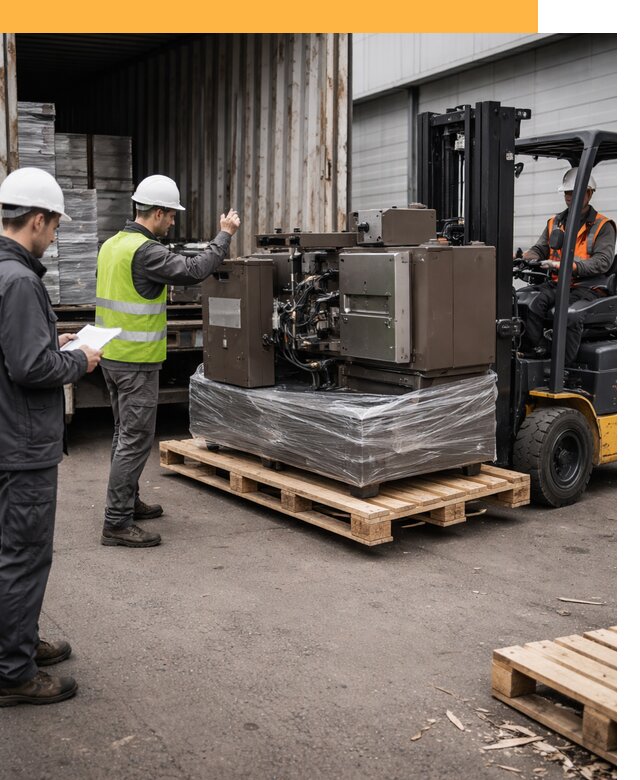 Доставка промышленного оборудования из Европы от 46467