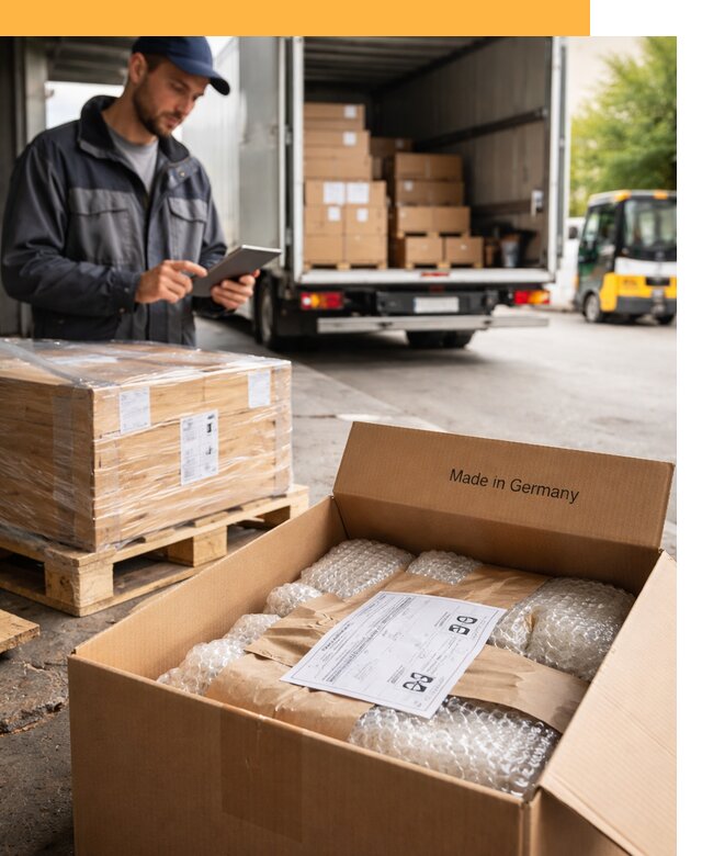 Доставка грузов из Германии от 46467 руб с таможенным оформлением
