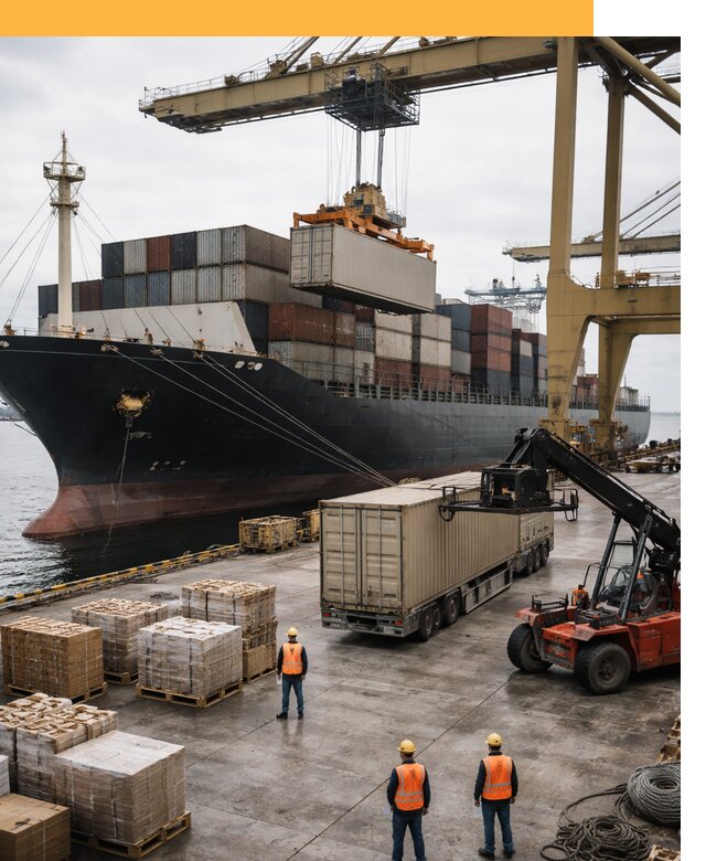 Морские перевозки из Индии: доставка FCL/LCL, таможня от 123912