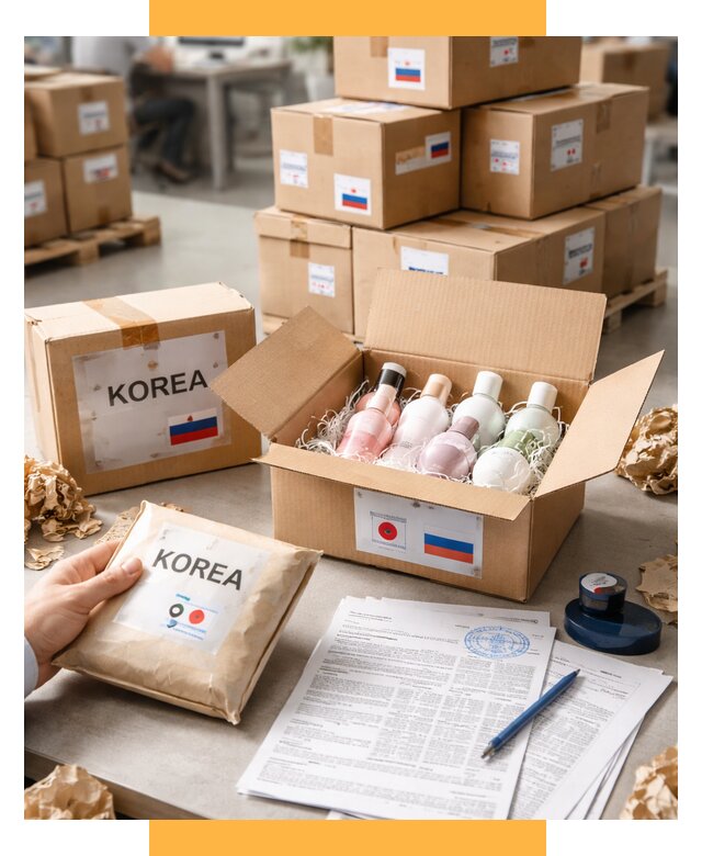 Доставка косметики из Кореи от 8777 р. под ключ | СетСервис-Лбн