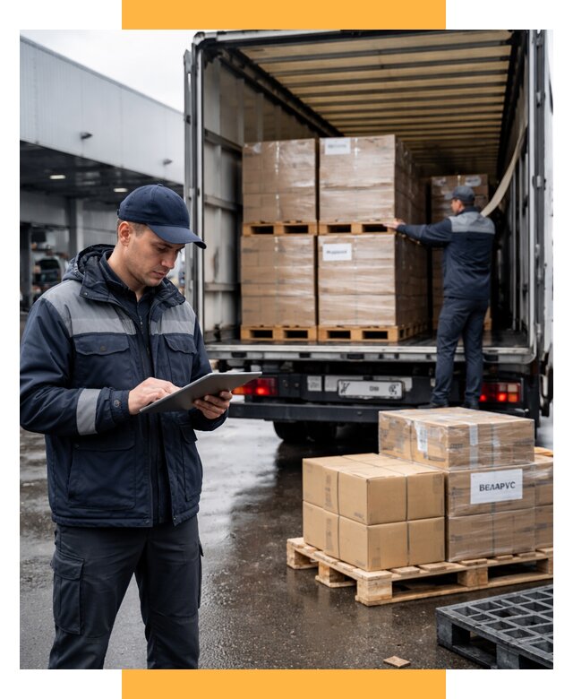 Доставка грузов из Беларуси от 15489 р. логистика СетСервис-Лбн