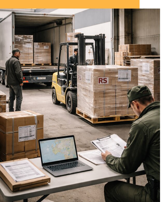 Доставка грузов в Сербию от 46467 руб, международные перевозки