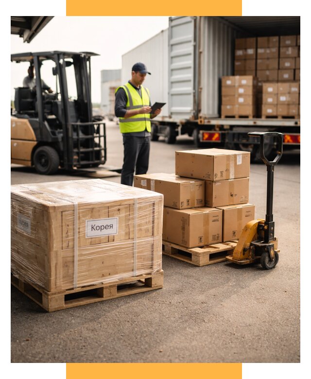Доставка грузов в Корею из России от 36141 р. | СетСервис-Лбн