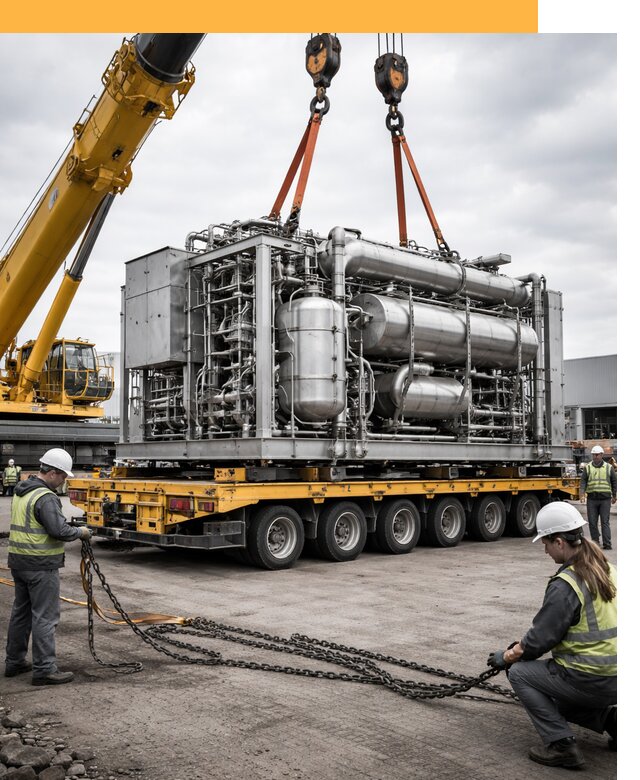 Перевозка тяжеловесных грузов по миру от 154890 руб