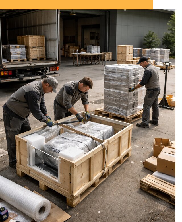 Перевозка выставочных грузов по миру от 25815 руб за м2 с таможней