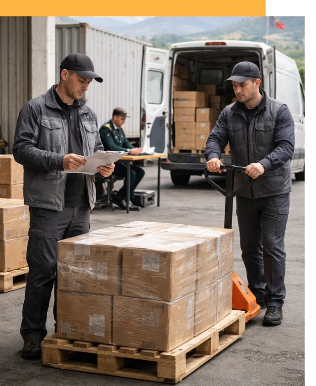 Доставка грузов через Армению, быстрая таможенная очистка от 25815