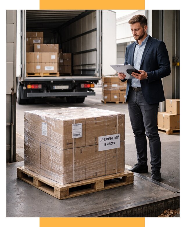 Временный вывоз товаров под ключ от 8261 р. | СетСервис-Лбн