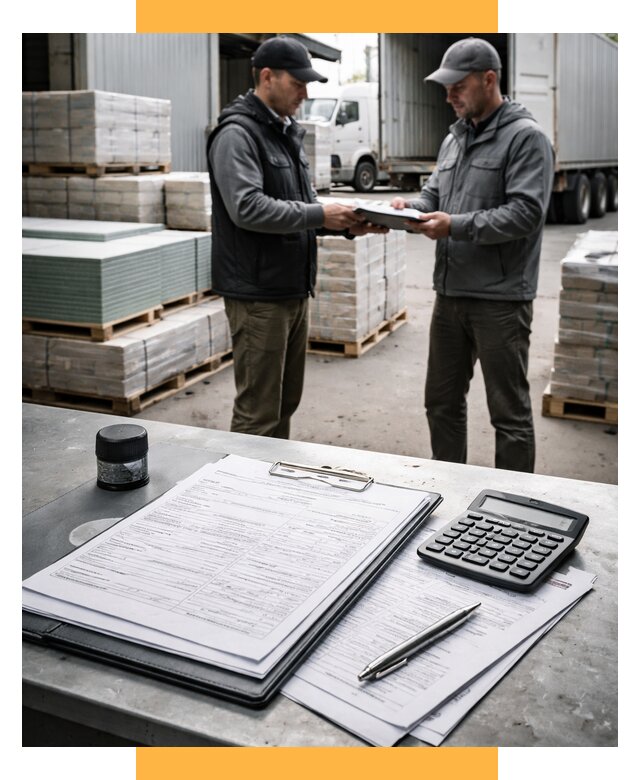 Таможенное оформление стройматериалов от 8777 р. | СетСервис-Лбн
