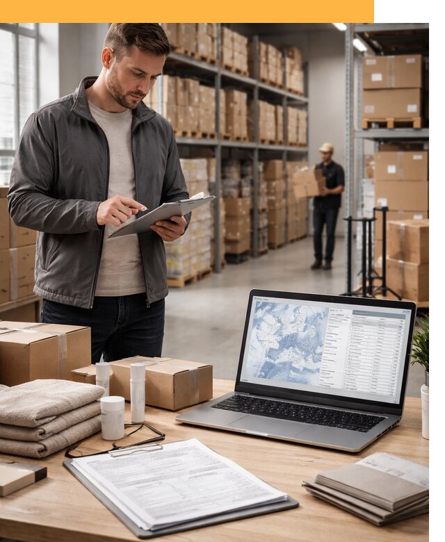 Закупка товаров в Европе под ключ: доставка, таможня от 7745 руб