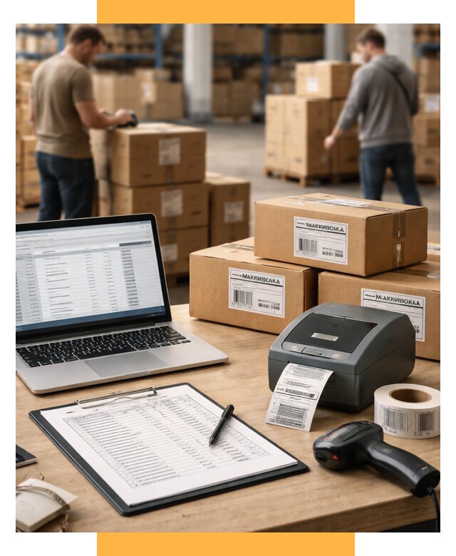 Маркировка импортных товаров от 4647 р. под ключ, СетСервис-Лбн