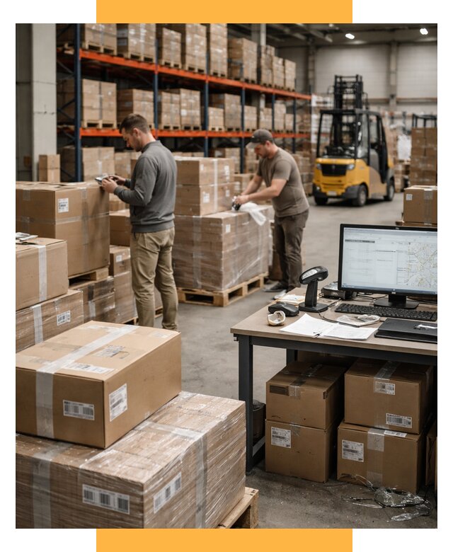 Склад консолидации в Европе от 6712 р., услуги СетСервис-Лбн